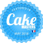 Gâteau de Luciné dans Cake Masters Magazine de Mai 2018